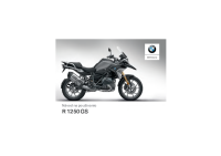 BMW R1250 GS - Navod na pouzivanie SK 2018